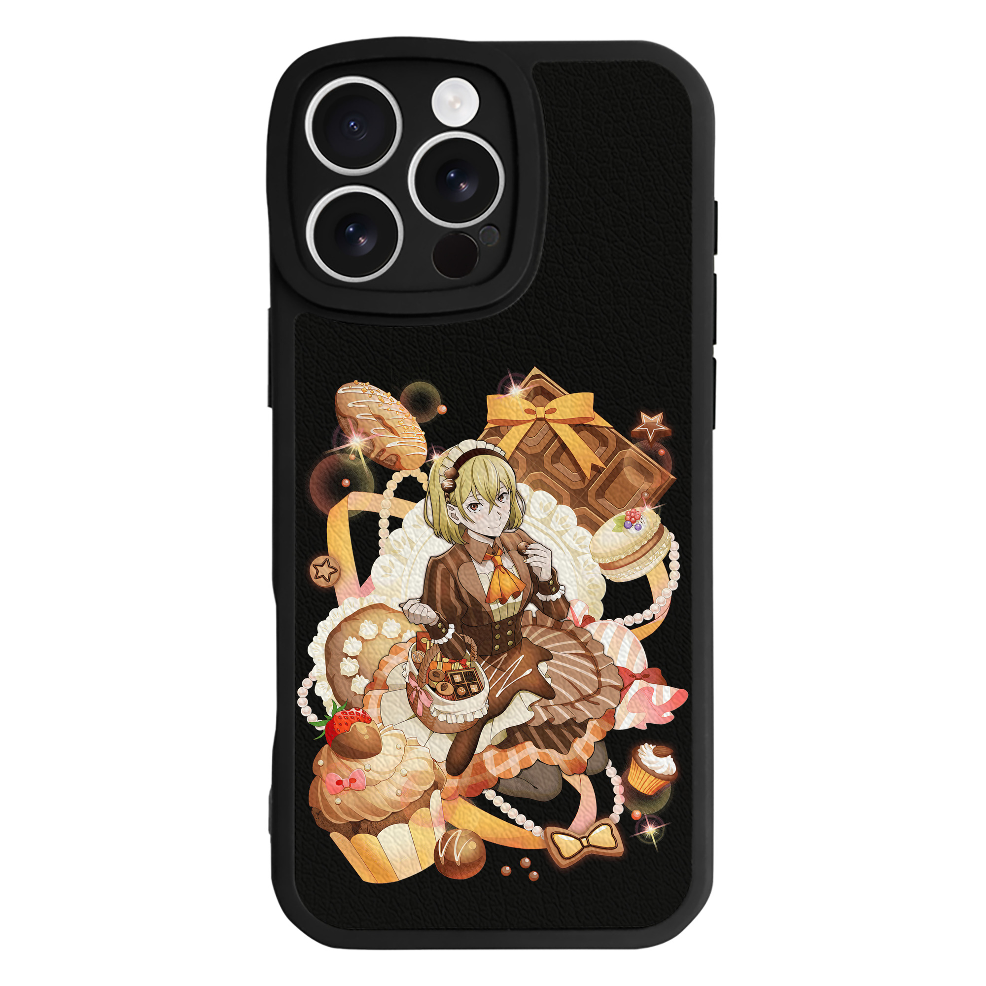 （画像用） 文豪ストレイドッグス Bungo Stray Dogs 【iPhone 16シリーズ対応】シリコンスマホケース（レザー調） 材質：シリコン
